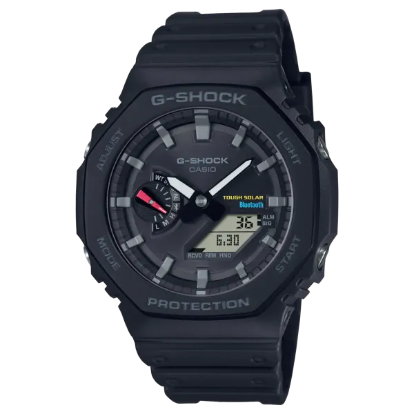 Montre homme Casio Gshock solaire Bluetooth GA-B2100-1AER, étanche, robuste, anti-chocs sur Marseille La Valentine et Aubagne