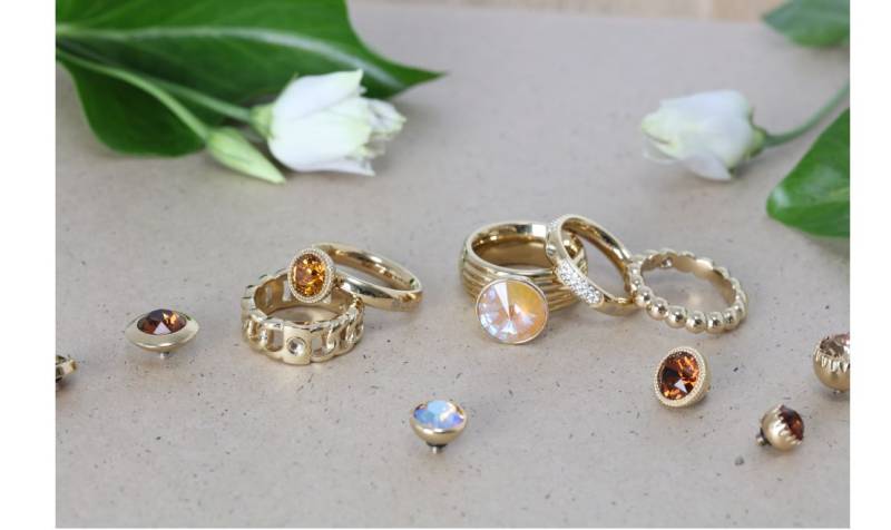 Bague femme Qudo personnalisable